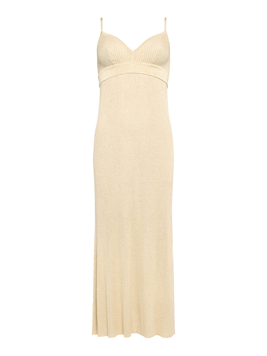 Gold Long dress standard view �