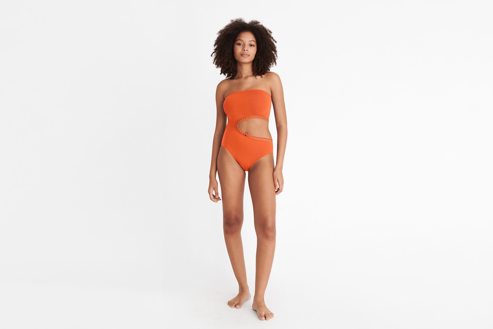 Dancing Bandeau-Badeanzug Standardansicht NaN