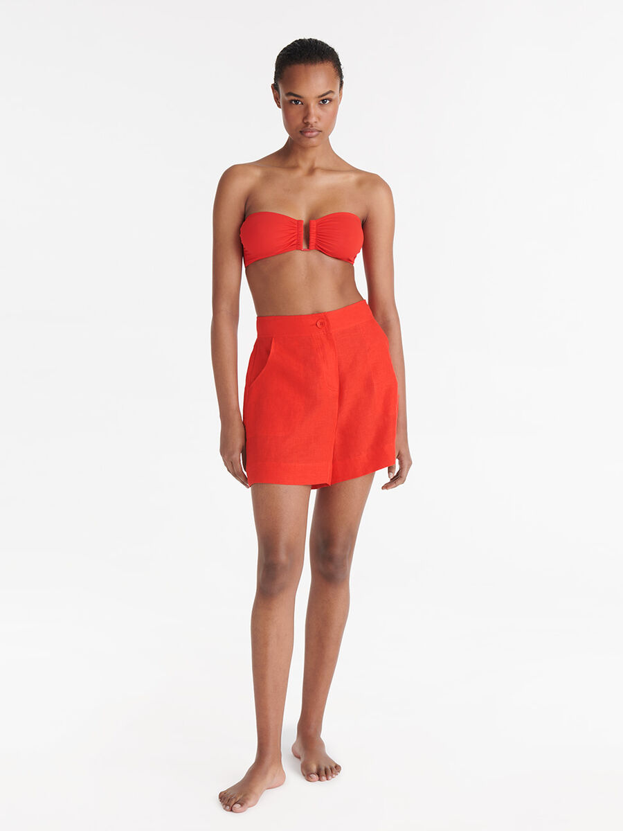 Correct Hoch geschnittene Shorts Standardansicht NaN