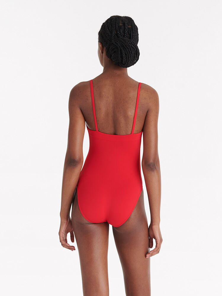 ワンピース水着 ERES SS25 'Aquarelle' one-piece swimsuit (011402 BLANC) Aquarelle One-Piece - Blanc | ERES – Marissa Collections