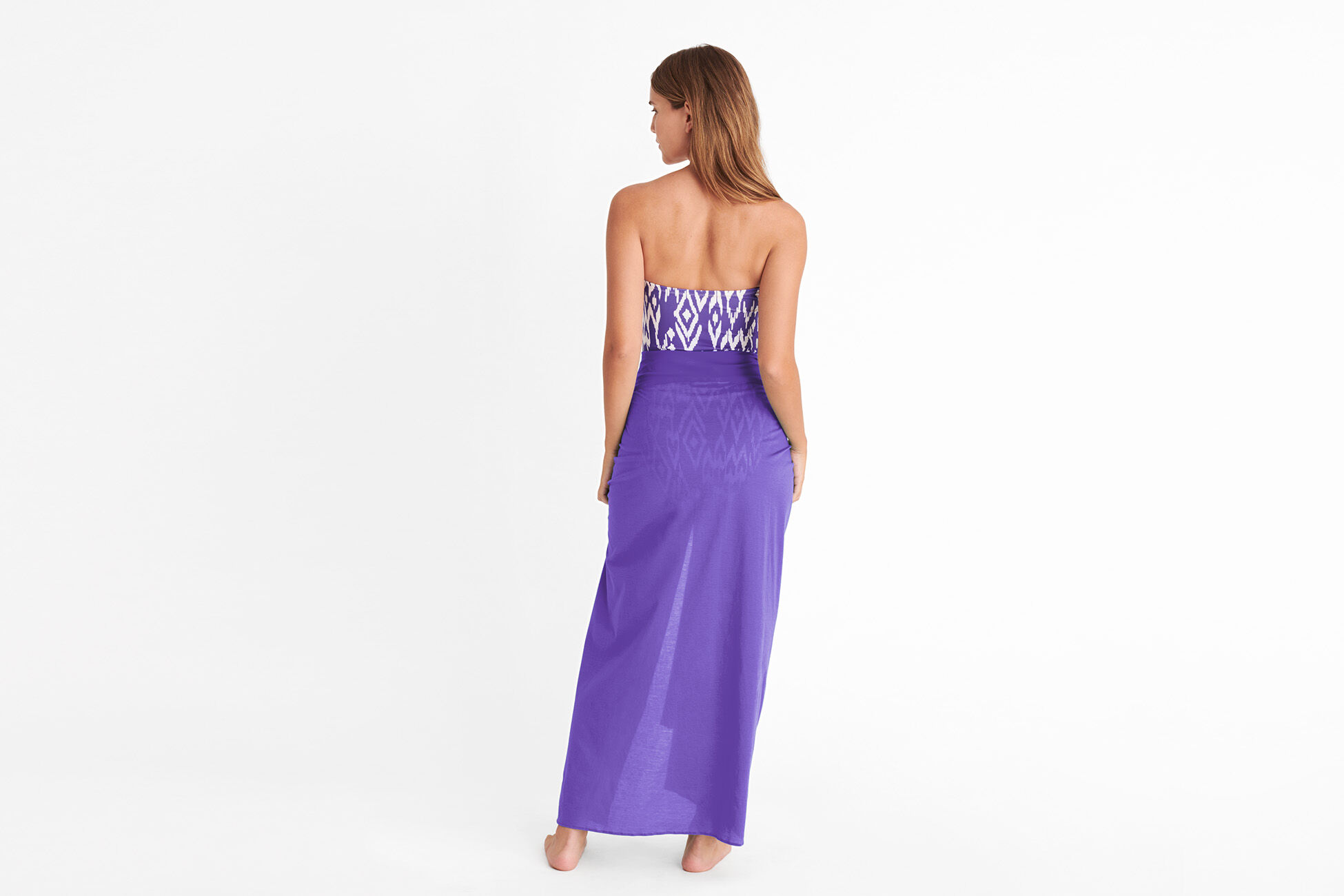 Peplum 2 Pareo lungo standard vista NaN