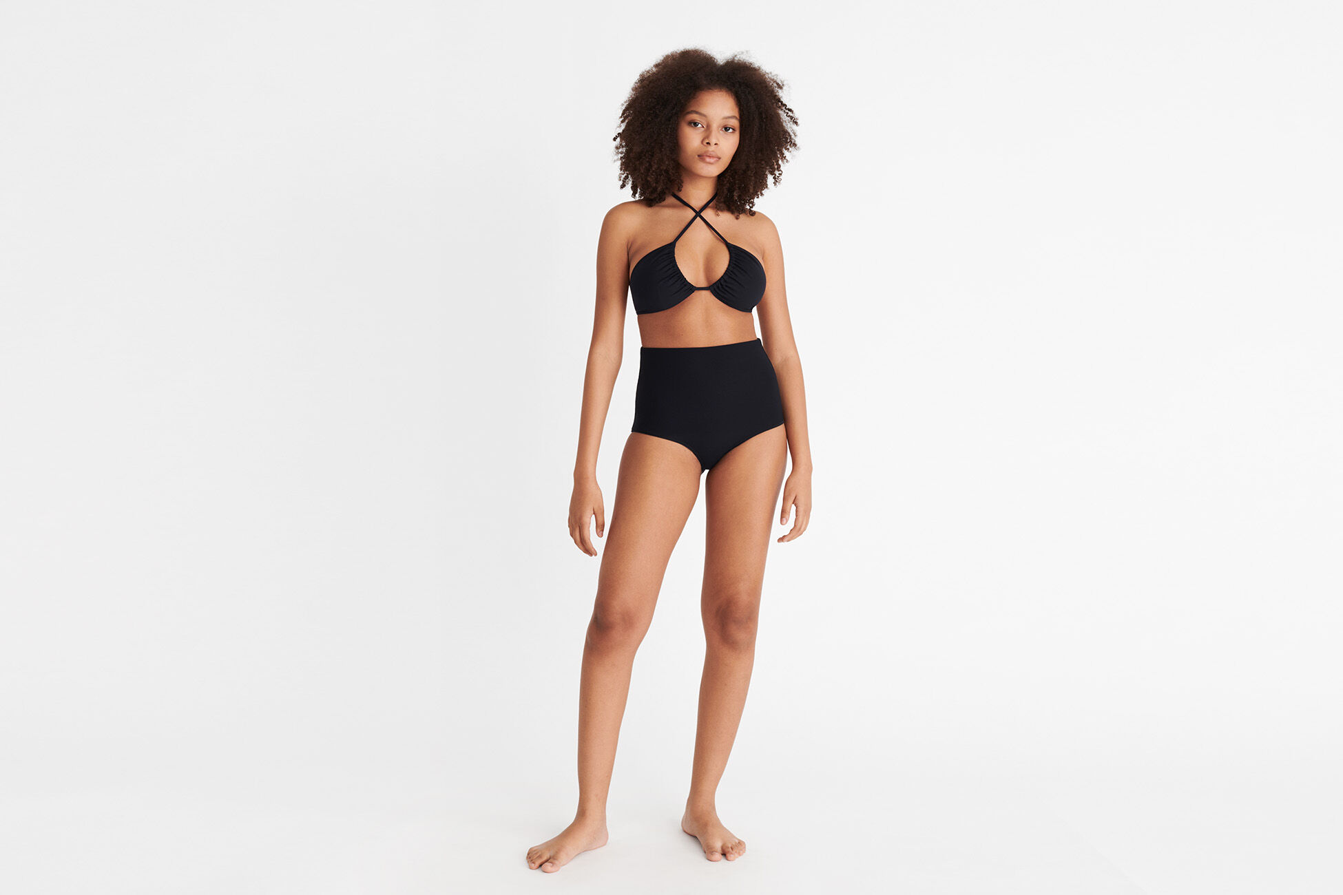 Gredin High-waisted bikini briefs standard view �