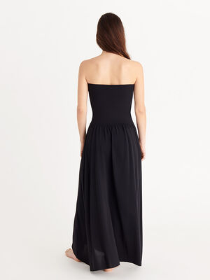 Oda Tr&auml;gerloses langes Kleid Standardansicht 2