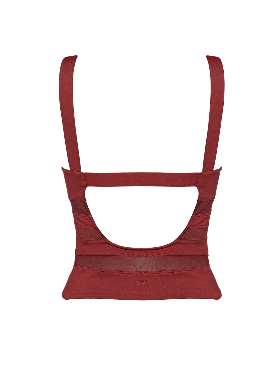 Morgan Top con reggiseno integrato standard vista 6 su 6