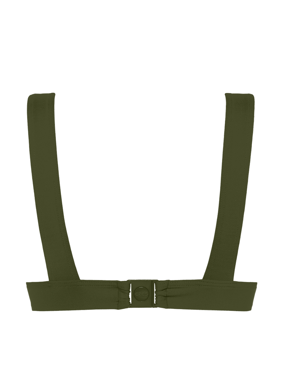 Chrome Full-cup triangle bikini top standard view NaN