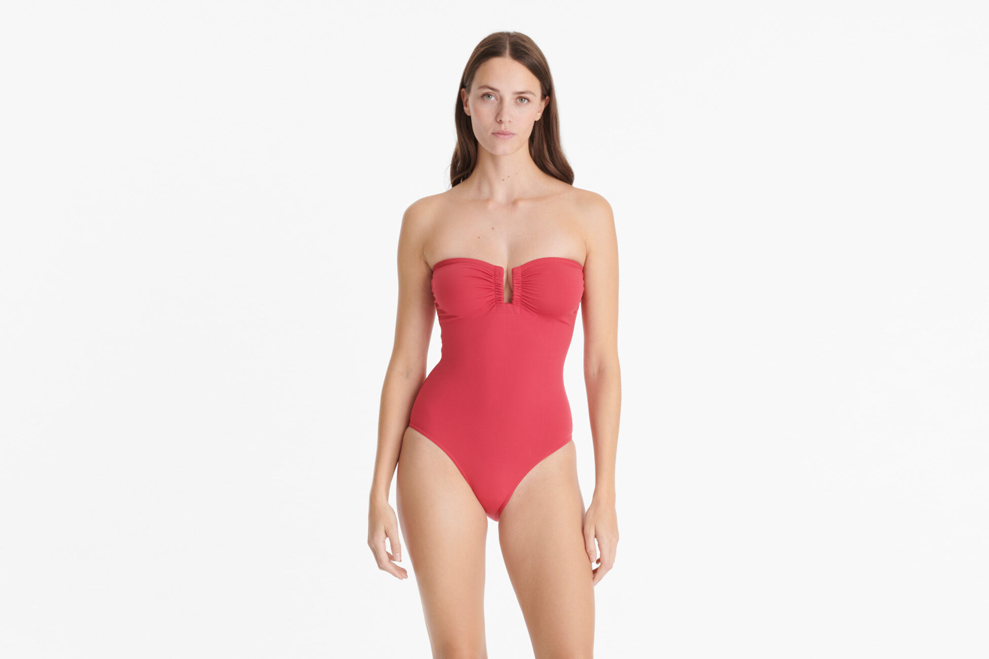 Cassiopee Bandeau-Badeanzug Standardansicht NaN