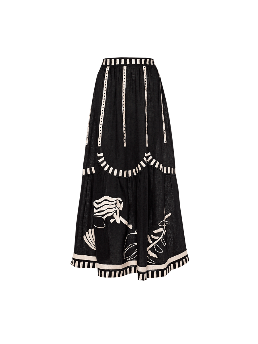 Starfish Long skirt standard view NaN