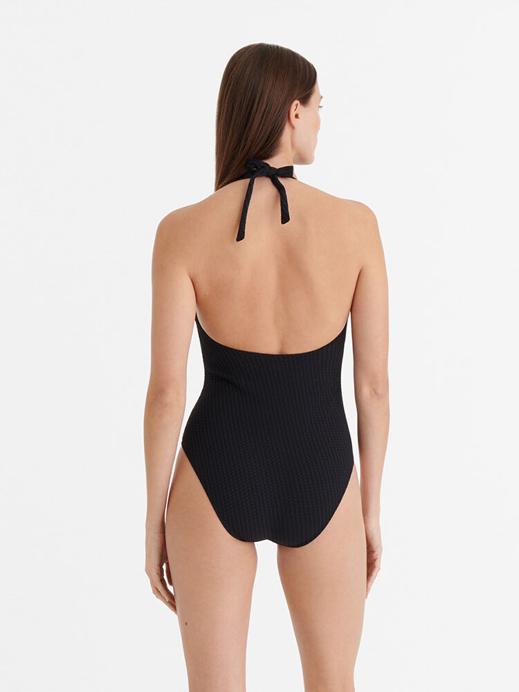 Paillette Sophisticated one-piece NOIR | ERES