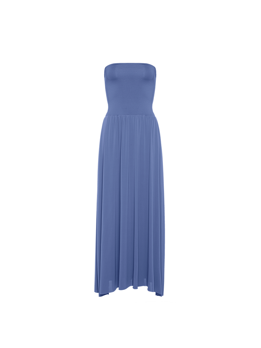 Oda Tr&auml;gerloses langes Kleid Standardansicht 4 von 5