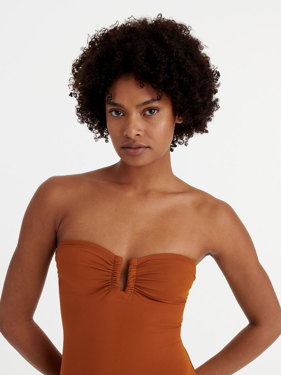 Cassiop&eacute;e Bustier one-piece standard view �