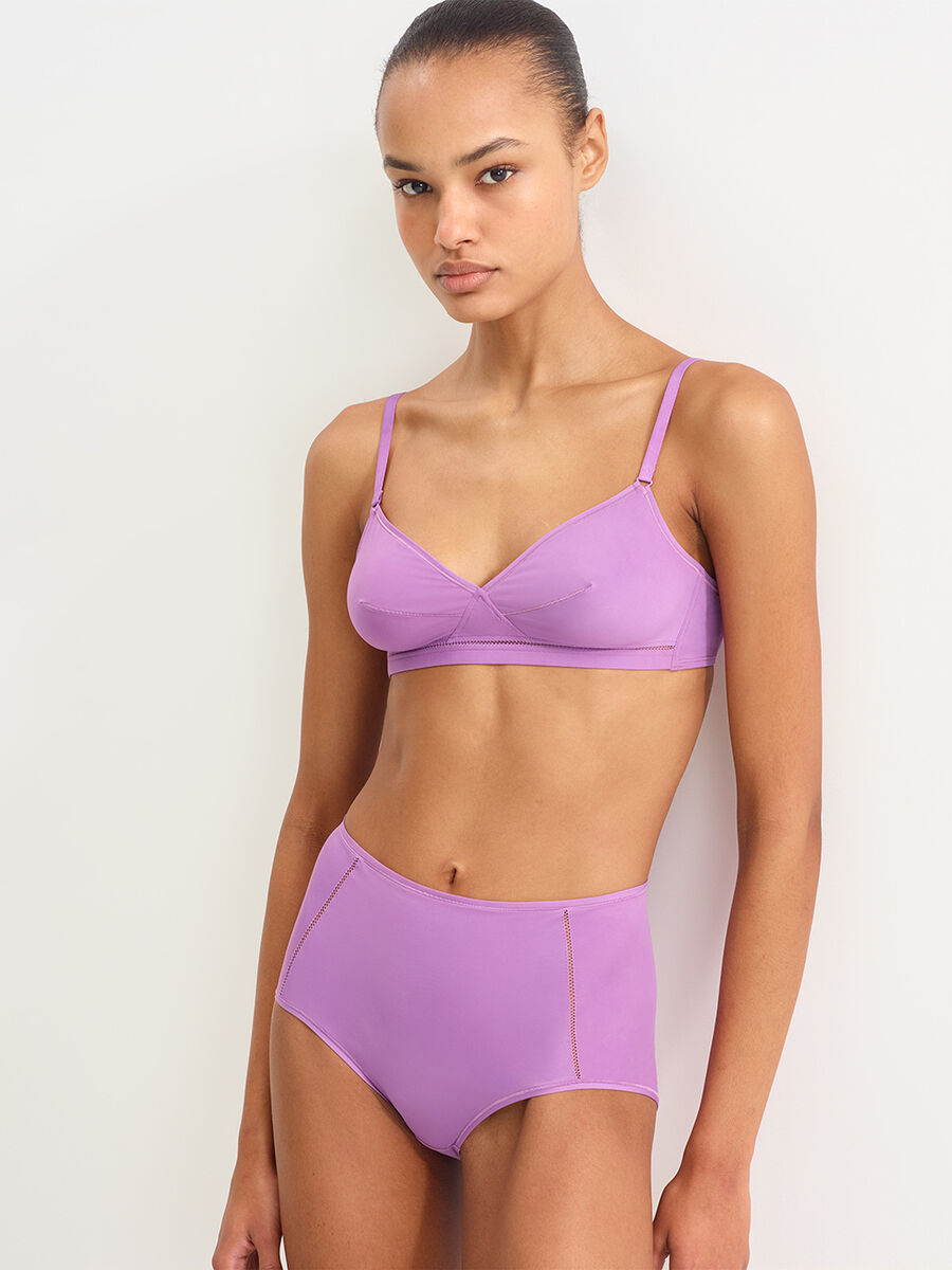 Lydia soyeuse Triangle bra standard view �