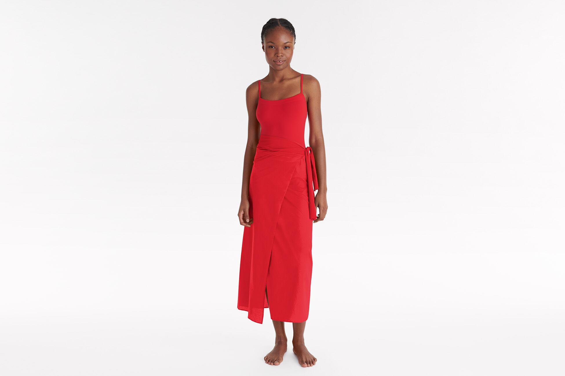 Peplum 2 Long sarong standard view NaN