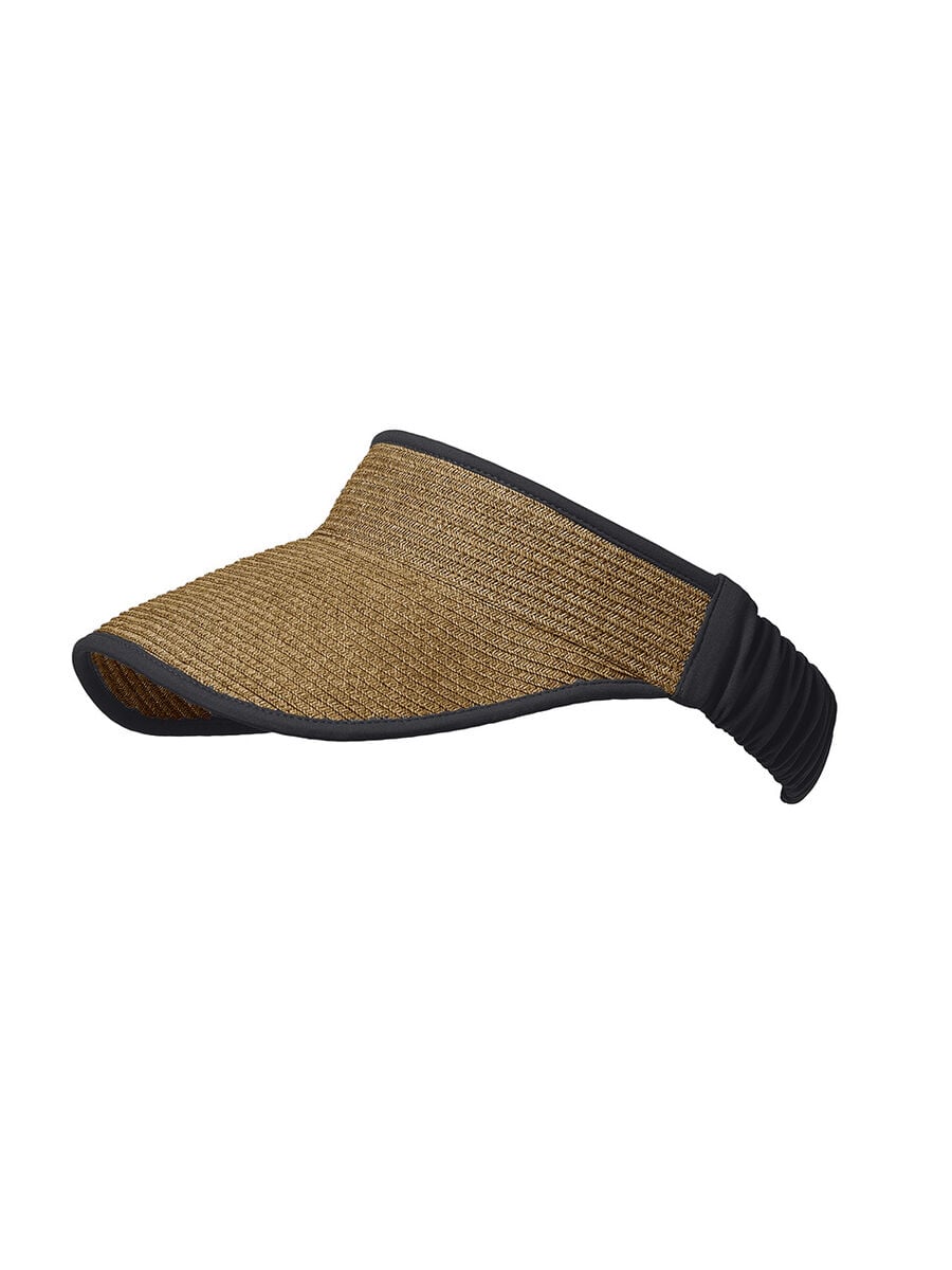 Carla Straw visor standard view 1 out of 2
