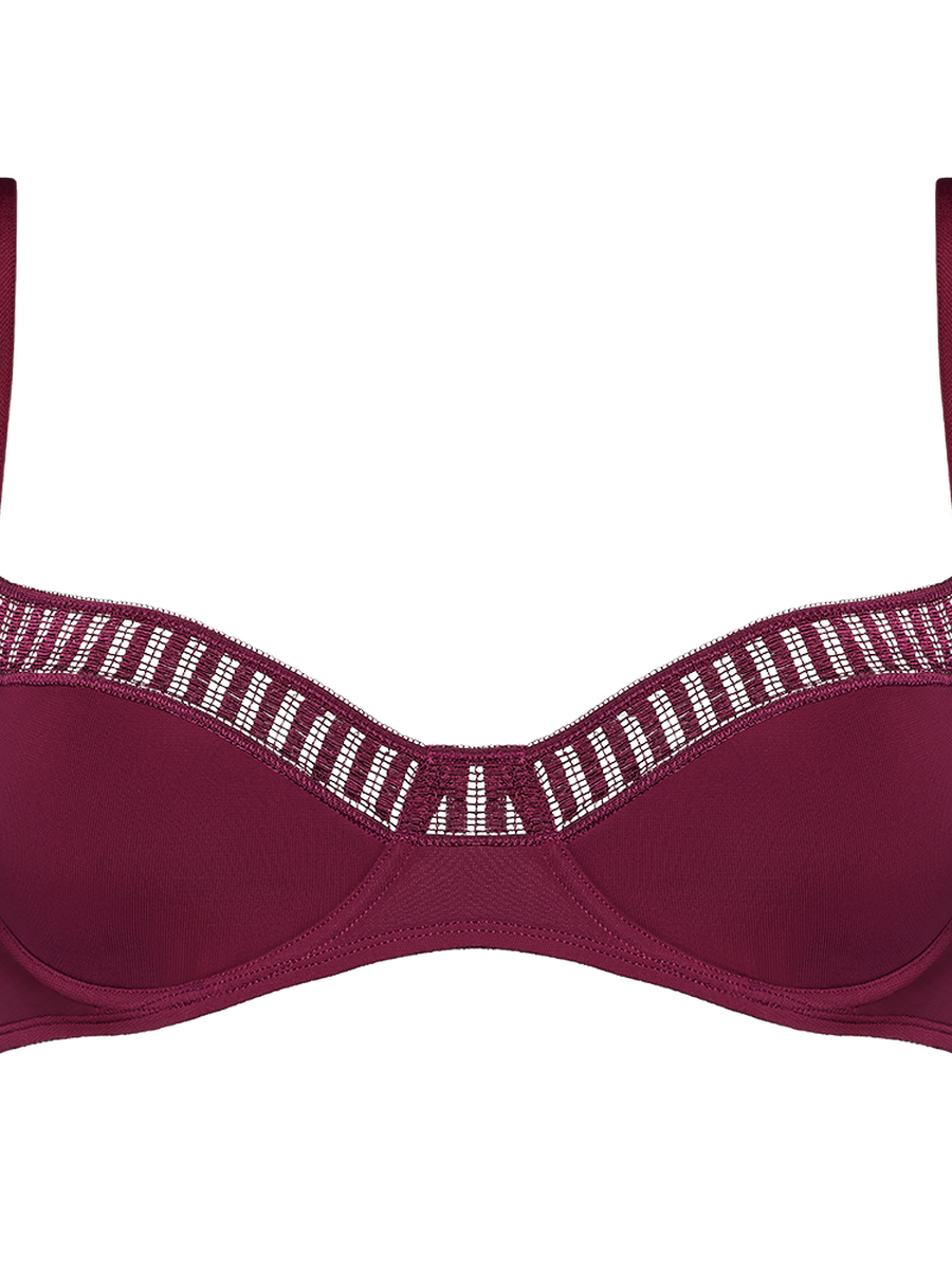 Justine graphique Padded bra standard view �