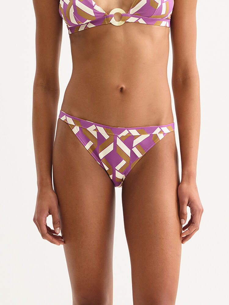 Fever-Imprime Swim Purple