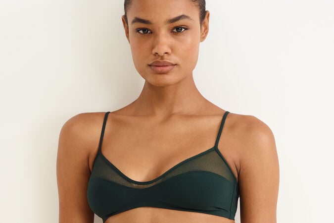 Complice Triangle bikini top standard view 3