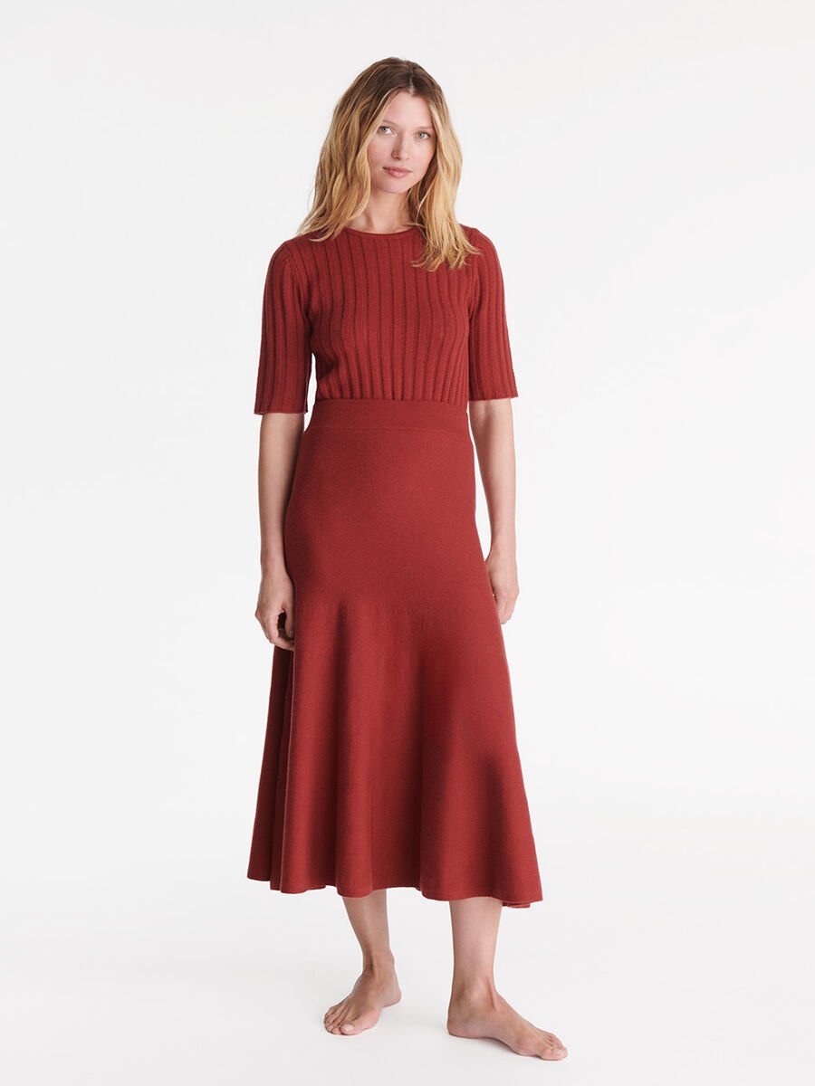 Raffin&eacute;e Long skirt standard view �