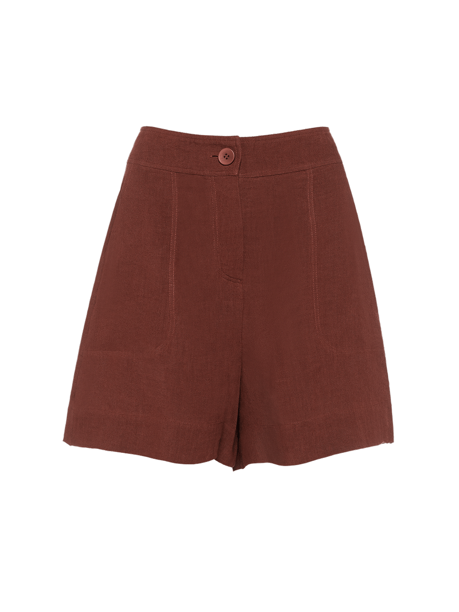 Correct High-waisted shorts standard view NaN