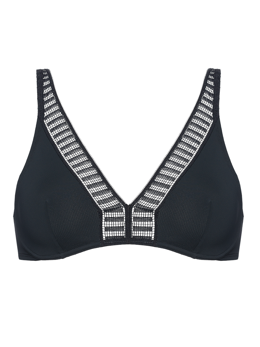  Val&eacute;rie graphique Underwire triangle bra standard view NaN