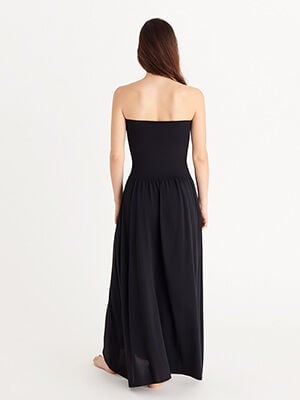 Oda Tr&auml;gerloses langes Kleid Standardansicht 2 von 3