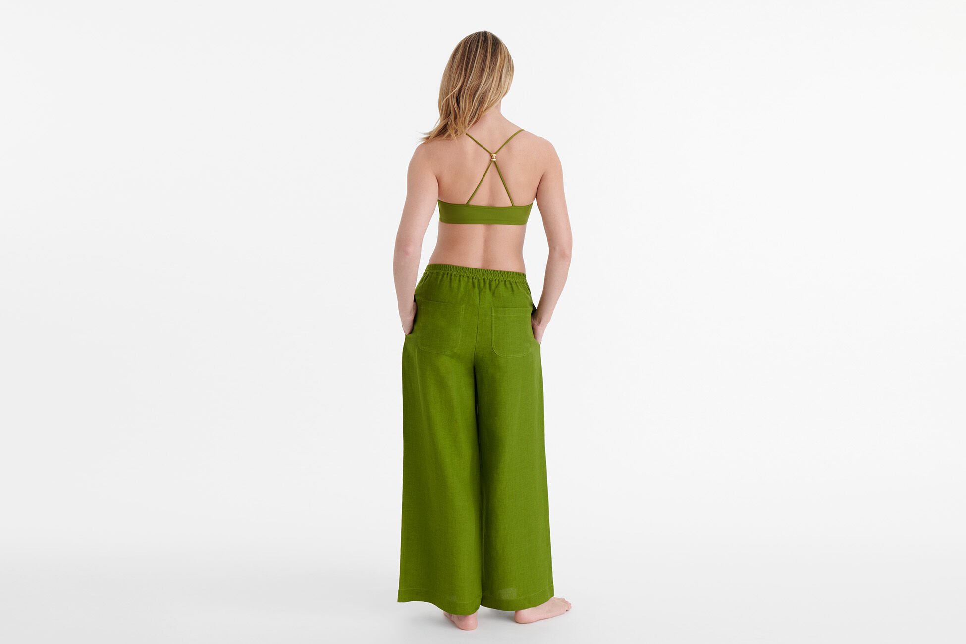 Select Pantalón ancho Vista estándar NaN