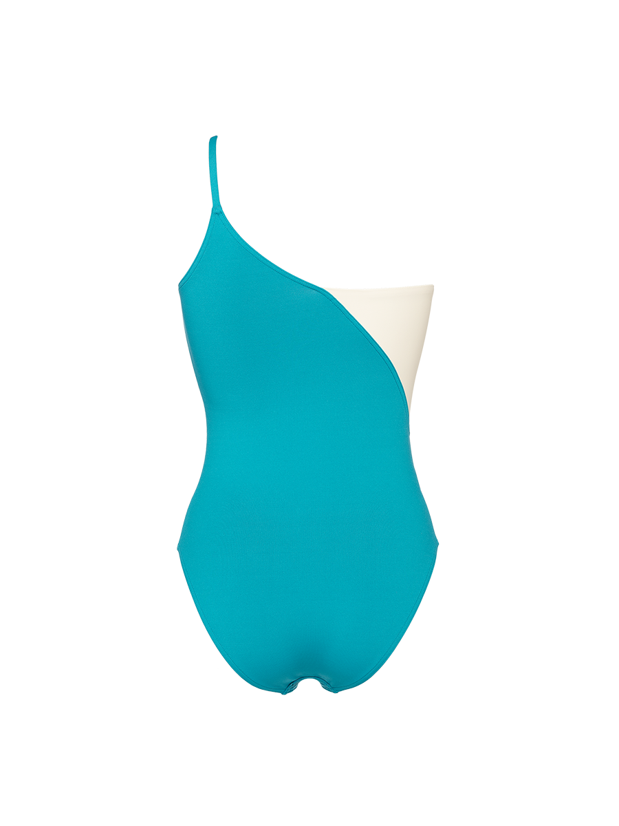 Tandem One-shoulder one-piece standard view �