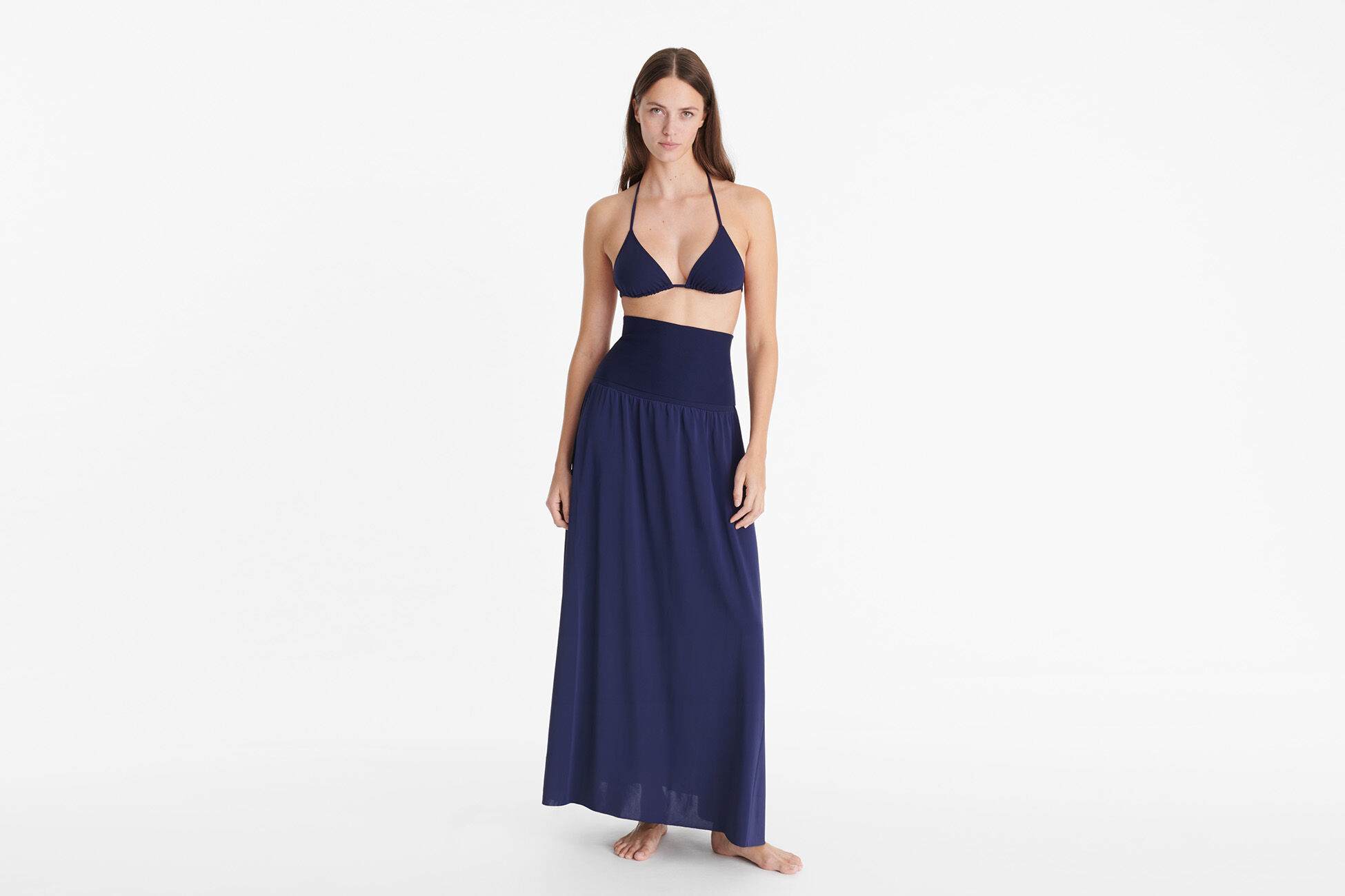 Oda Long bustier dress standard view �