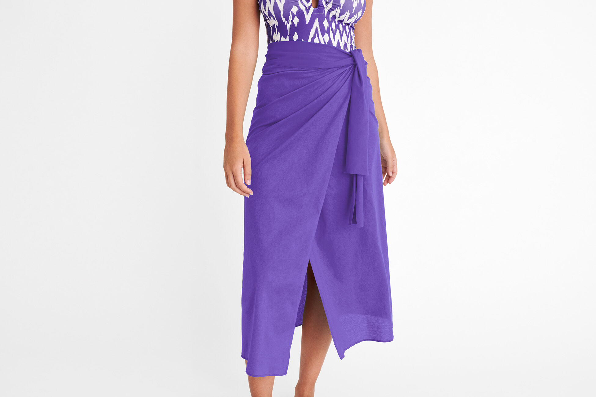 Peplum 2 Pareo lungo standard vista NaN