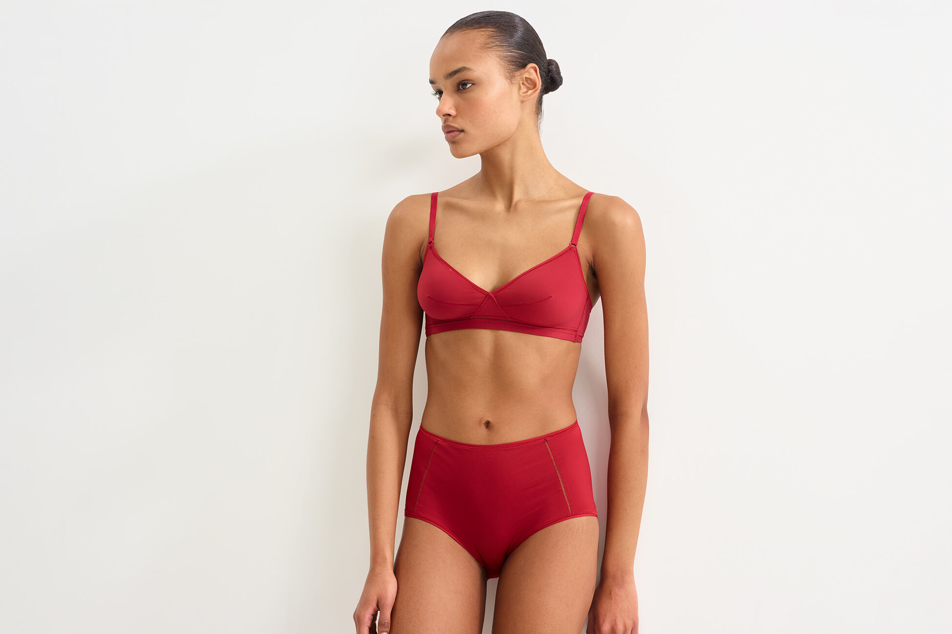 Brina soyeuse Culotte taille haute vue standard NaN