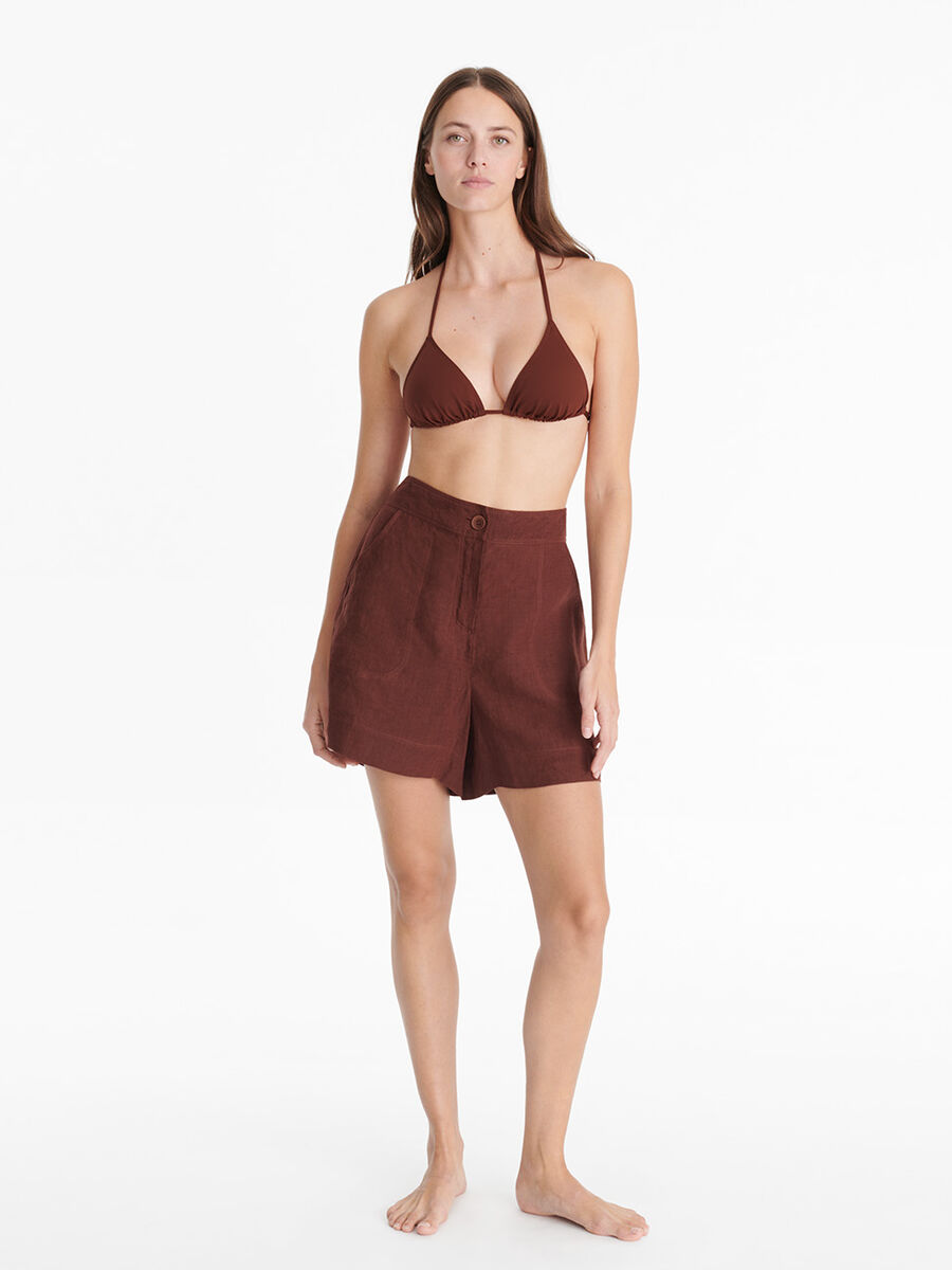 Correct High-waisted shorts standard view NaN