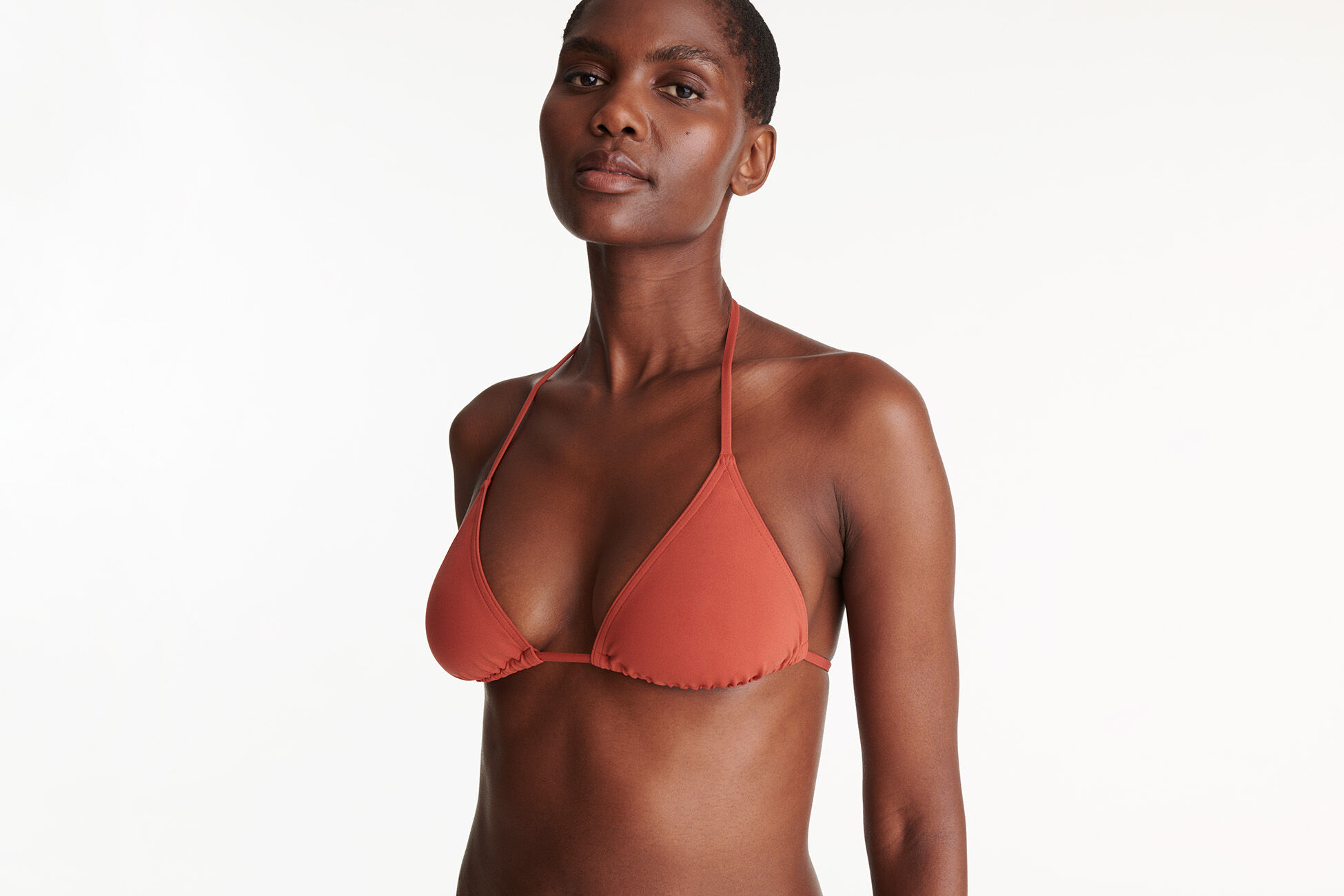 Mouna Small triangle bikini top standard view �
