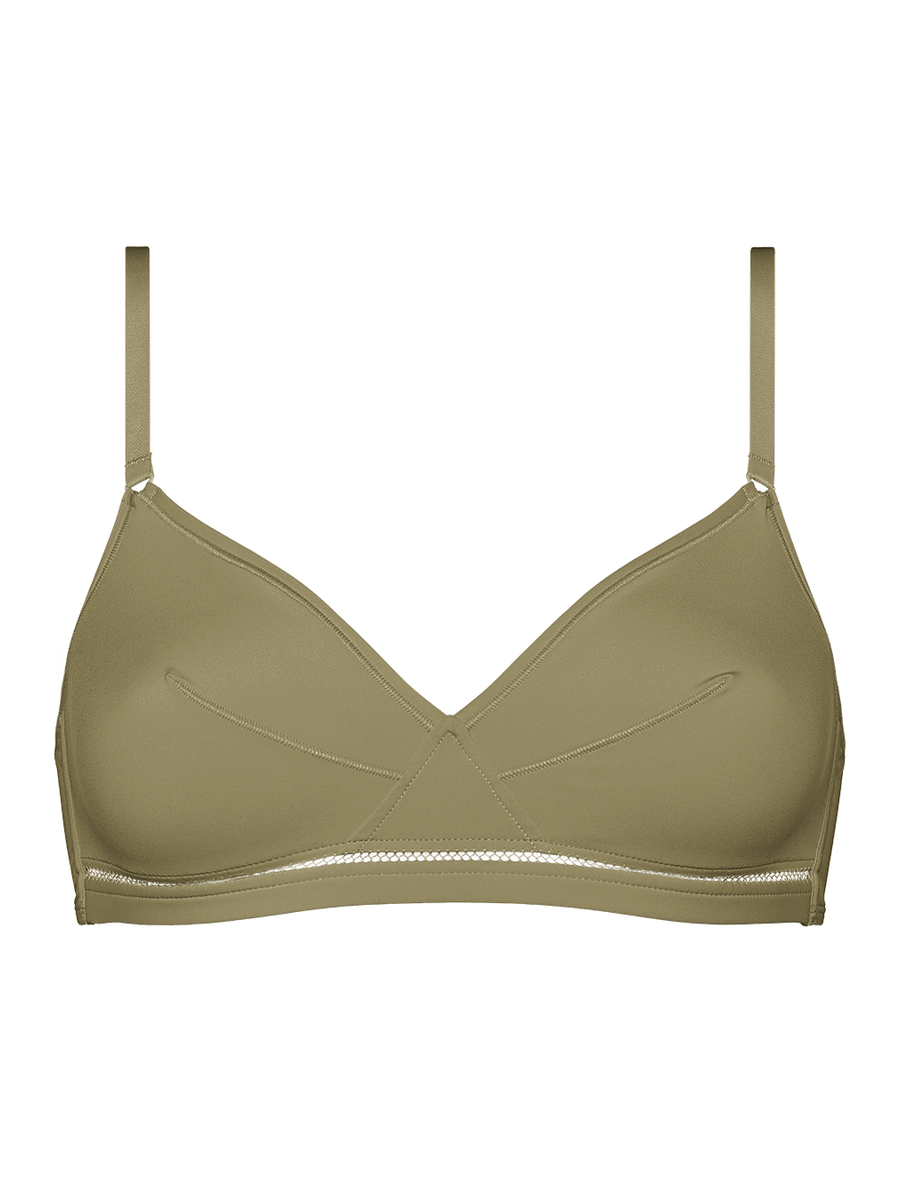 Lydia soyeuse Triangle bra standard view �