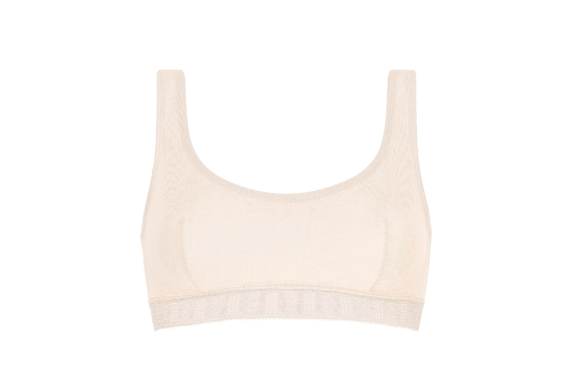 Chiffon Crop top bra standard view �