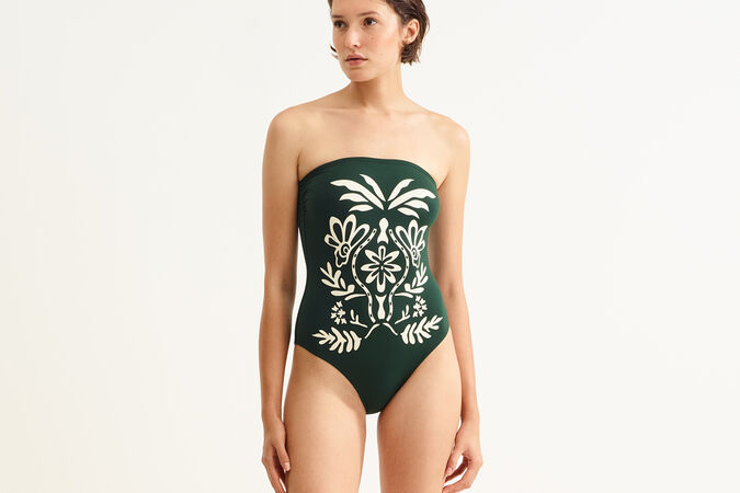 Maharani Une-pi&egrave;ce bustier vue standard 3