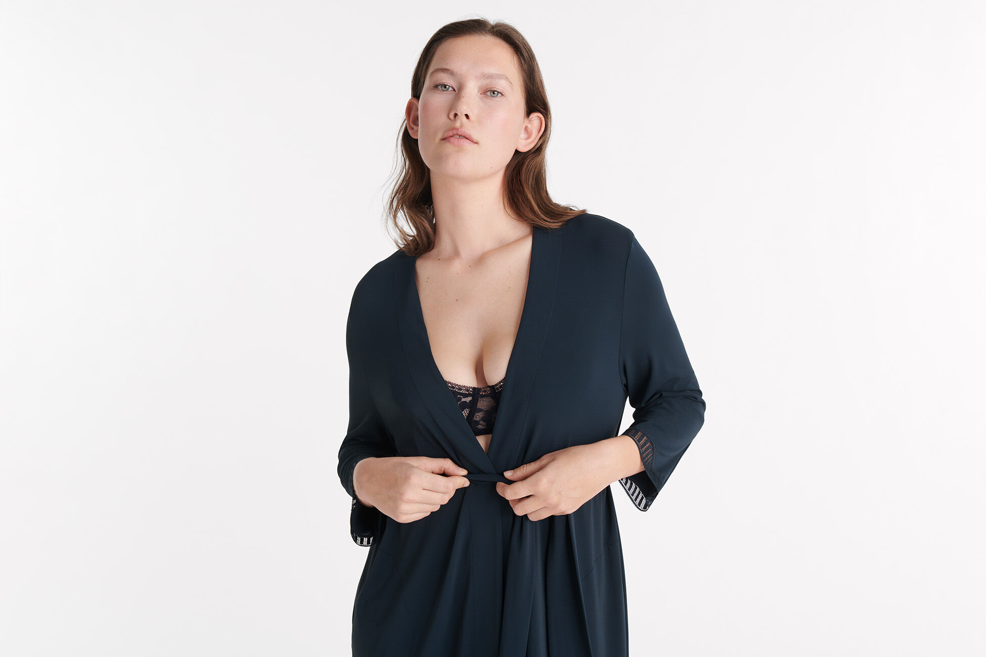 Violette graph Lunga vestaglia standard vista NaN