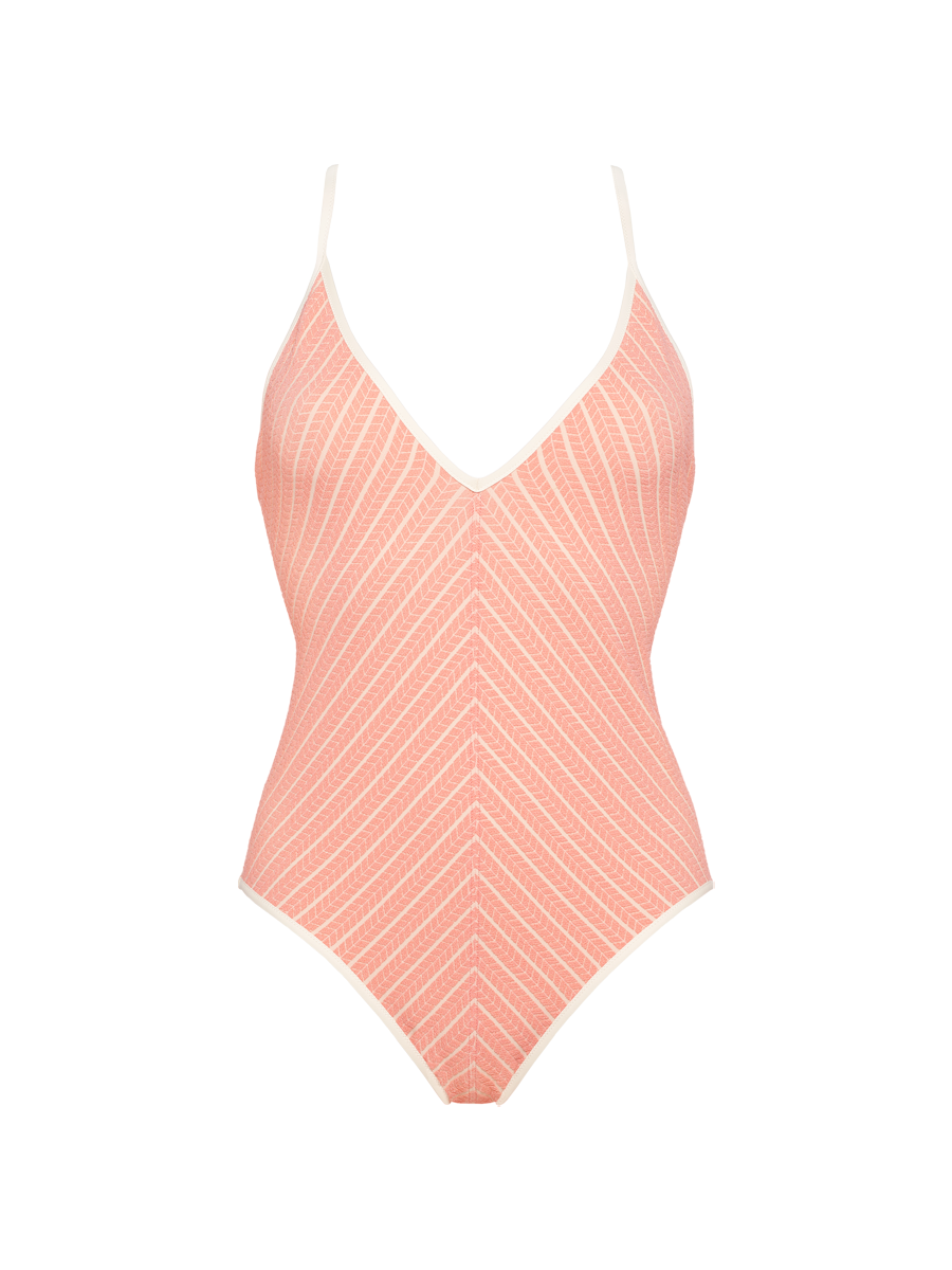 Lounge V-neck one-piece standard view 4 out of 8