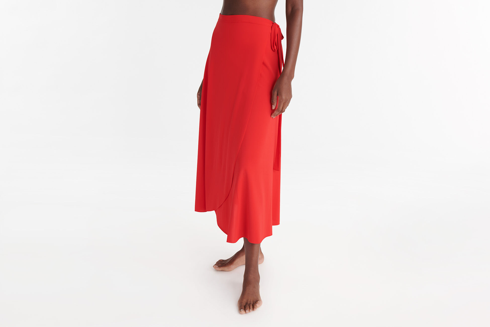 Jupe Paréo En Soie Multicolore Taille S T36/38 - Occasion Très Bon état - Style Bohème
