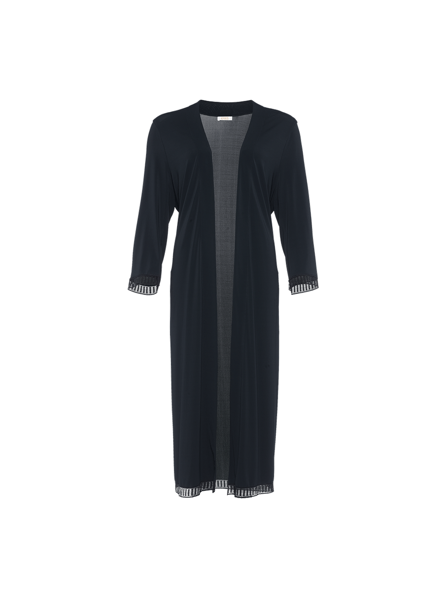 Violette graphique Long robe standard view NaN