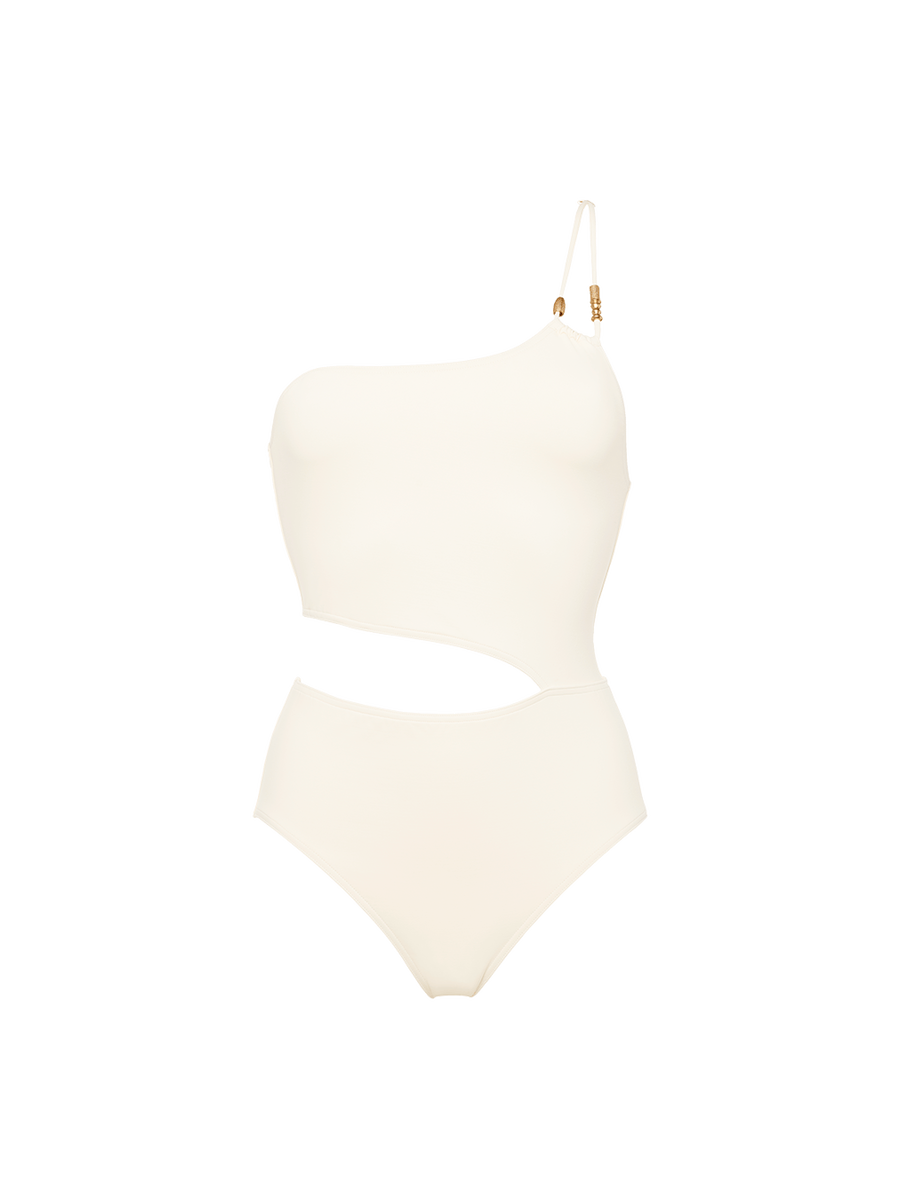 Ecume One-shoulder one-piece standard view �