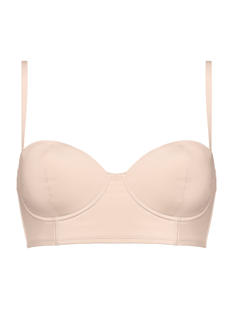 Helena soyeuse Padded bustier bra standard view �