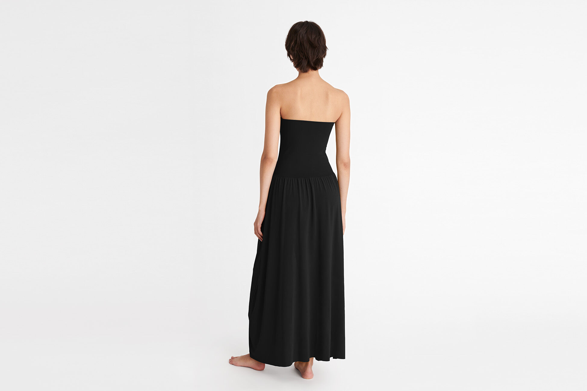 Oda Trägerloses langes Kleid Standardansicht NaN