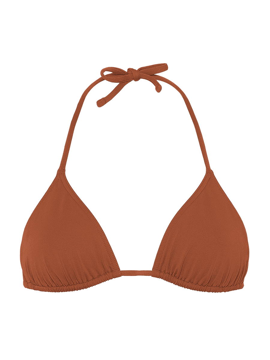 Mouna Small triangle bikini top standard view �