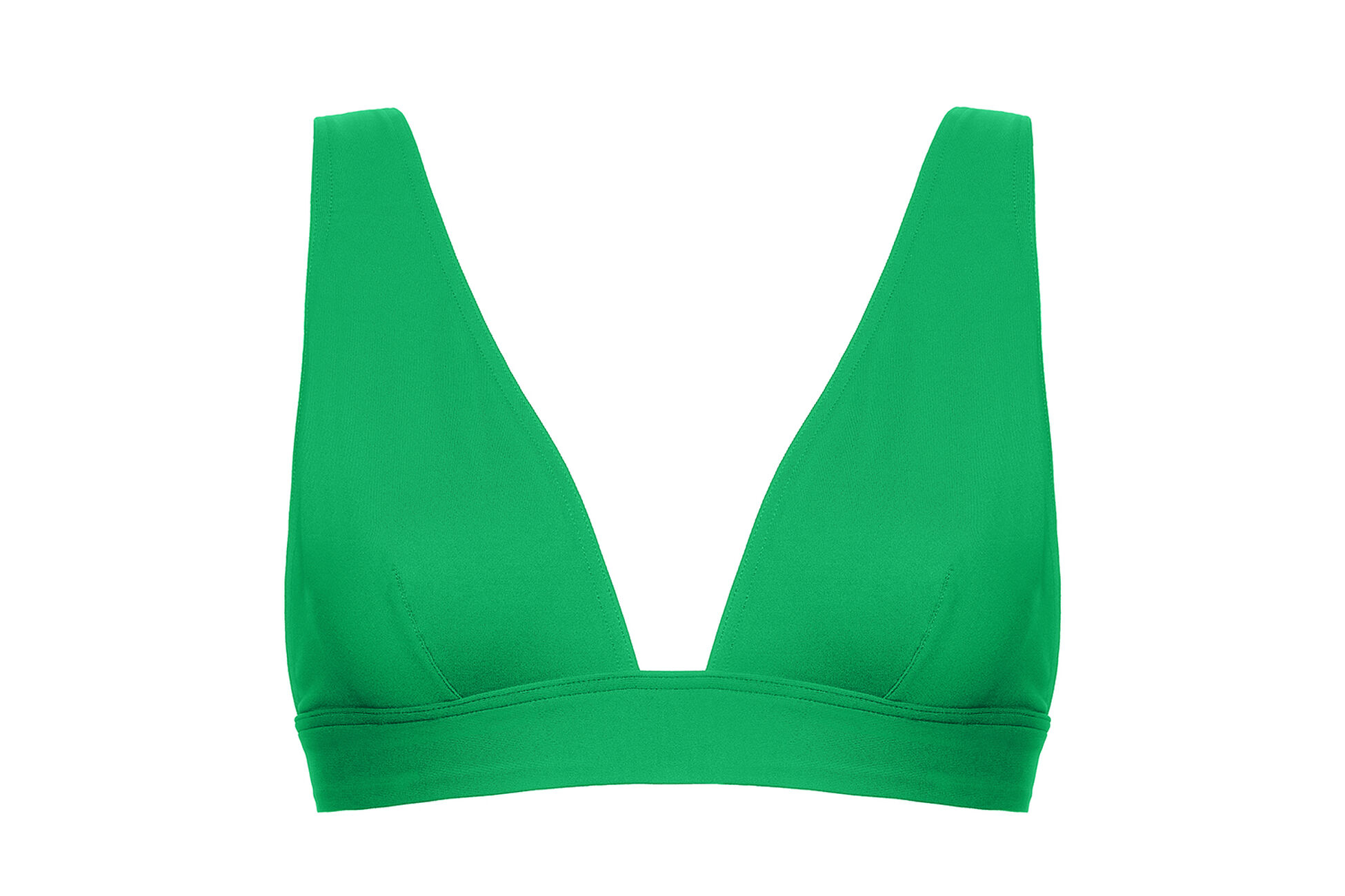 Chrome Full-cup triangle bikini top standard view NaN