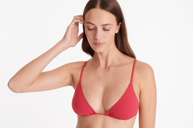 Mouna Small triangle bikini top standard view 1