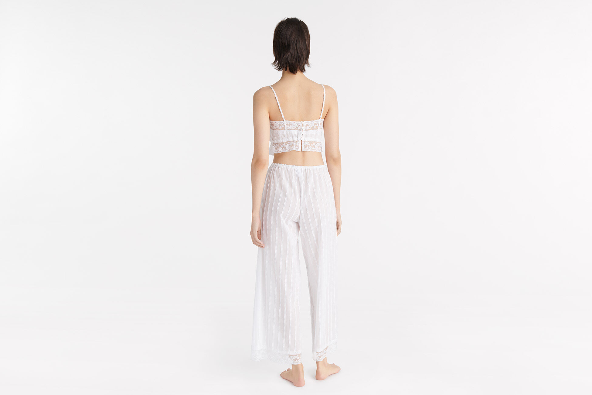 Coton Pantalone largo standard vista NaN