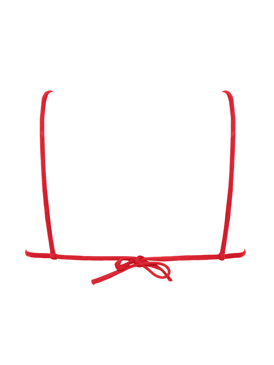 Mouna Small triangle bikini top standard view �