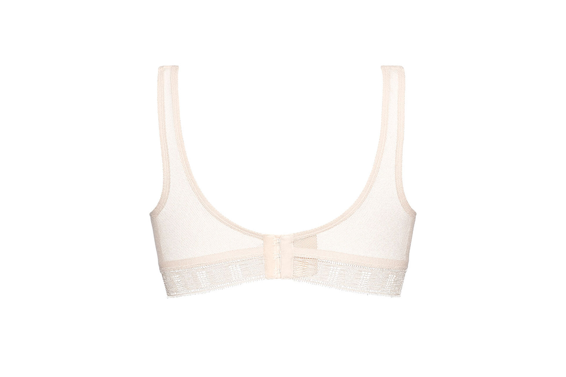 Chiffon Crop top bra standard view �