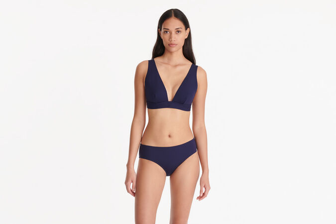 Chrome Full-cup triangle bikini top standard view 2