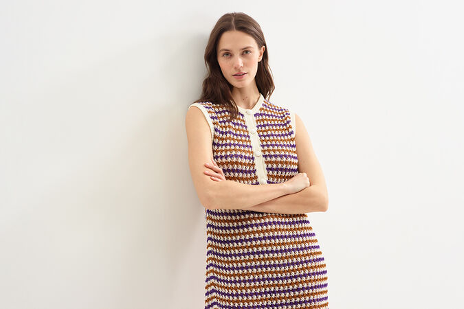 In&eacute;dite Vestido corto Vista est&aacute;ndar 3 de 3