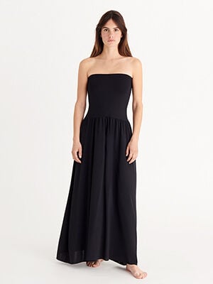 Oda Tr&auml;gerloses langes Kleid Standardansicht 1 von 3